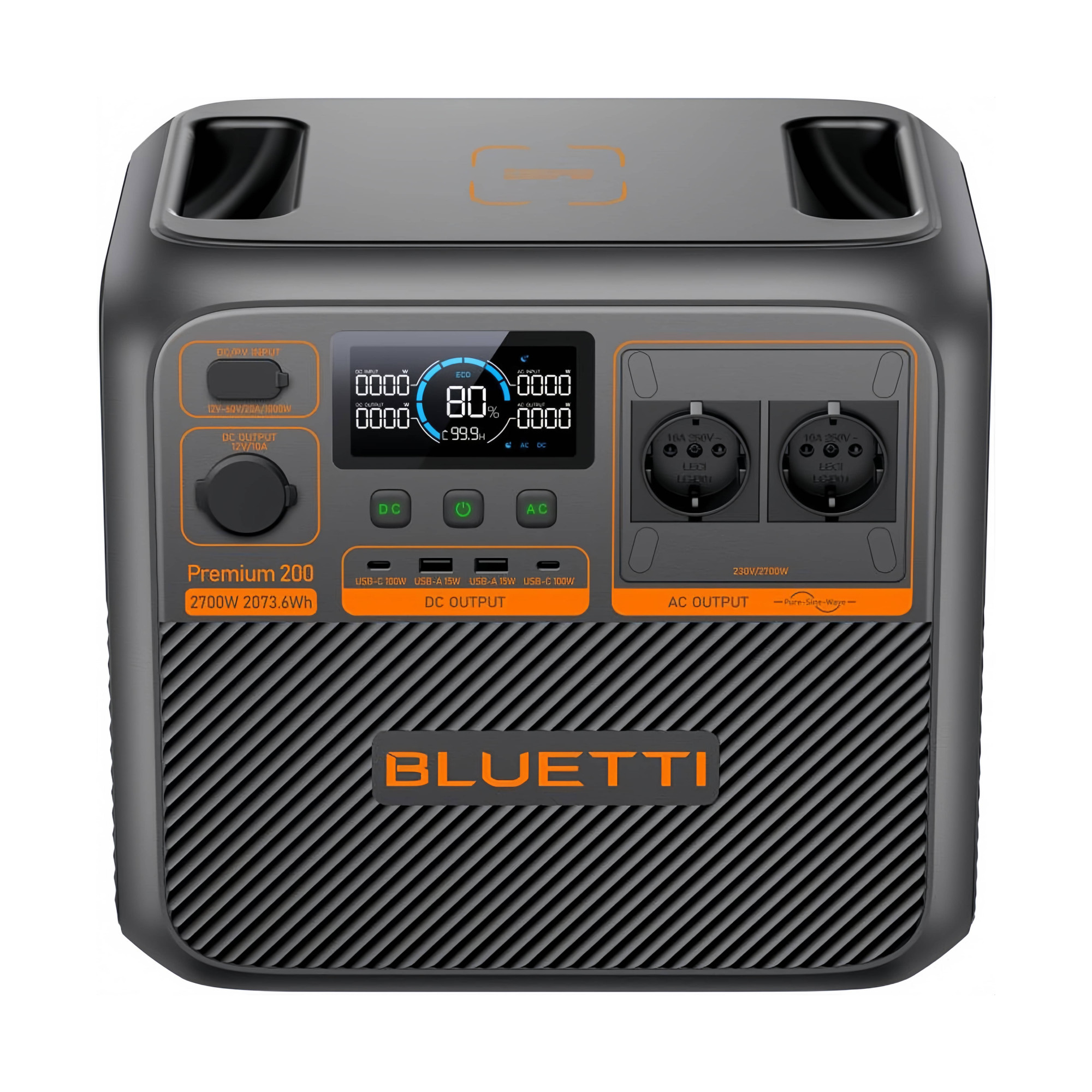 Зарядна станція BLUETTI Premium 200 V2 2700W 2073Wh